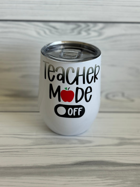 Teacher Wine Tumbler